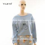 Latest Blouse Long Sleeve Blouses,Fashion Slim Design Cotton Tops and Blouses for Women thumbnail-1
