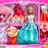 princess bunk bed doll accessories in doll set