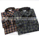 Western Winter Warm Men Plaid Shirt for Cheap Price Customsing thumbnail-1