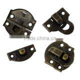 Wholesale Antique Bronze Jewelry Wooden Case Boxes Making Lock Latch thumbnail-2