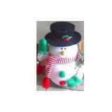 Custom Design Christmas Gift Toy Snow with Black Hat