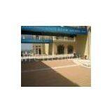 Brown Waterproof WPC Decking Flooring of Durable Wood and Plastic Composite
