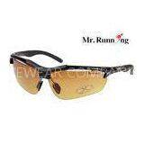 UV400 Protection Polarized Fishing Sunglasses , Tinted Safety Glasses