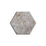 12mm Decorative Non - Toxic Hexagon Seamless Artificial Marble Acrylic Sheet Tiles thumbnail-1
