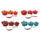 Hiseph Enamel Cast Iron Casserol Round Oval HSE-1 HSE-2 thumbnail-3