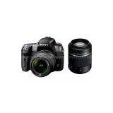 Sony Alpha DSLR-A550Y Digital Camera With 18-55mm and 55-200mm Lenses thumbnail-1