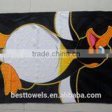 China Supplier Wholesale Cotton Custom Printed Beach Towel thumbnail-4