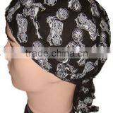 Wholesale Headcloth Bandana Doorag Headwear Durag Cap thumbnail-4