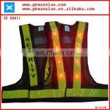 Factory Custom Made Light Mesh Led Tubes Flashing Led Lights High Visibility Flashing Reflective Jacket LED thumbnail-1