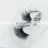 Factory Wholesale Private Label Invisible Band Individual 3d Real Mink Strip Eyelashes thumbnail-5