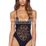 Australia Hook Pattern Brand Bikini Swim Wear One Peice Bathing Guangzhou Factory thumbnail-1