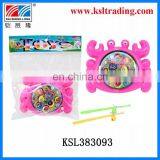 kids magnetic plastic wind up fishing toy wholesale