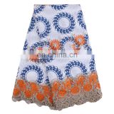 African New Arrival Wax Lace Fabric Material Cotton Ankara Embroidery Wax Print Fabric L170727001