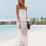 Customized Beach Dress, Sexy Solid Color Long Dress, Fairy Lace Beach Dress 2017 thumbnail-4