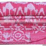 60"x90" Ralli Blanket Handmade Bedspread Bedding Ndian Reversible Kantha Quilt Handmade Ikat Print Bedspread Twin Size Throw thumbnail-3