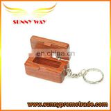 Popular custom wood keychain for promotion