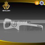 Популярные на рынке индивидуально изготовленные металлические расчески с тисненым логотипом thumbnail-2