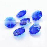 Professional Factory Sew on Rhinestones Octagon Crystal Beads Double Hole Clear Glass Beads thumbnail-5