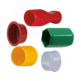 Plastic End Cap for Threaded or Non-Threaded Tubes Rods and Fittings