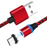 Mobile Phone Accessories Magnetic USB Data Charging Cable for TYPE C MICRO USB AND IOS