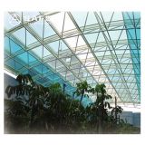 Professional design Space Frame FRP Roofing Construction steel structure Swimming Pool roofing