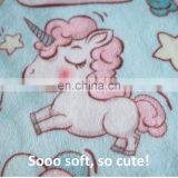 Premium Soft Plush Lightweight Unicorn Pink Minky Dot Toddler Baby Newborn Blanket 30"x40" for Girls thumbnail-6