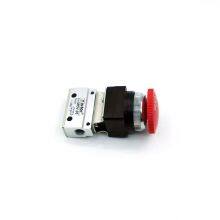 Mushroom Button Mechanical Control Valve MOV-03 Pneumatic Push Button Valve For Dump Truck thumbnail-4
