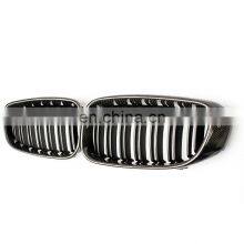 Carbon Fiber GT F34 Bumper Grill for BMW 3 Series Kindly Front Grill Double Line M3 Style Auto Parts 2012-2019 thumbnail-1