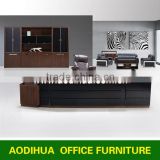 2015# New arrivel Foshan Shunde mirrored furniture modern executive desk/antique wood office desk furniture KF-A08