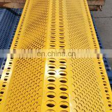 Custom Fence Wind Screen Aluminum Perforated Mesh Price Wind Break Wall Mesh