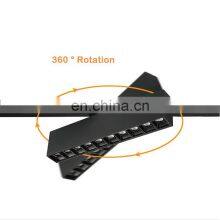 Modern LED Track Light Mounted Ceiling Lamp COB AC85-265V Linear Floodlight Rail Lamps for Home Shop Stores thumbnail-2