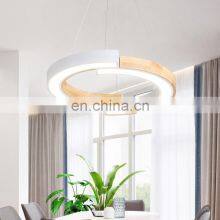 Modern Fashion Simple Personality Circular Chandelier Creative Restaurant Living Room Hotel Art Nordic LED Pendant Light thumbnail-1