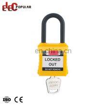 Industrial Nylon Body 38Mm Insulation Steel Shackle Safety Padlock