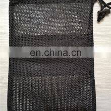 Customs Size and Logo Printing Nylon Black Mesh Bag thumbnail-2
