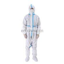 Wholesale Disposable Suit Sms Ppe Set Disposable Suit Isolation Gown Coveralls Ppe Gowns thumbnail-3