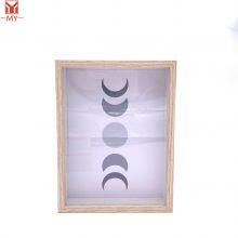 MDF Wood Frame Box White and Log Color 3d Shadow Box Frames Picture Photo Frame Box thumbnail-2