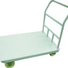 Heavy Duty Cargo Warehouse Trolley 4 Swivel Flat Casters With Platfrom and Foldable Baskets 02 thumbnail-5