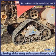 Customized Rubber Track Chassis Anti Sinking Vehicle for Corn Harvesters thumbnail-4