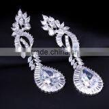 New Luxury Statement Design Cubic Zirconia African Style Big Fashion Jewelry Set thumbnail-4