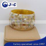 Real Natural Mother of Pearl Shell Wristlet,sea Shell Wristlet