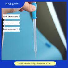 Pfa Pipette, Teflon, Acid and Alkali Resistant, Graduated, 10ml, Customizable, With Corrosion-resistant Rubber Cap thumbnail-1