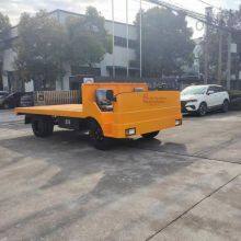10-ton Battery-powered Flatbed Truck Without a Cab for Use in Large Machinery Factories thumbnail-1