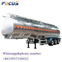 China Trailer Factory Aluminum Trailer, Fuel Tanker Trailer Sale,45000liters Oil Tanker Truck Trailer Aluminum Alloy Fuel Tanker Trailer thumbnail-4