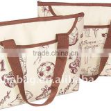 2013 insulated women tote shopping cooler bag