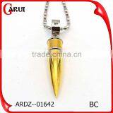 Wholesale Fashion Jewelry Costume Jewelry Gold 316l Stainless Steel Jewelry Gold Pendant thumbnail-1