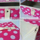 2015 New Year Laundry Small Floding Bamboo Canvas Storage Bins thumbnail-2