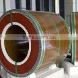 Sapele Wooden Color Decorative Pre Painted Galvanized Steel Coil thumbnail-1