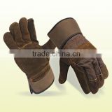 cow split leather Water Proof Working Gloves