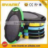 Best Selling Products Solar Power Bank ,waterproof Power Bank 5000mAh for Laptop/mobile Phone/ipad Mini