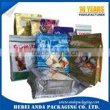 Aluminum Laminated Pet Food Bag With Zipper, Stand up Dog Food Bag Dog Food Packaging Bag thumbnail-4